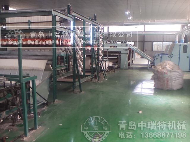 Large automatic gauze quilt production line